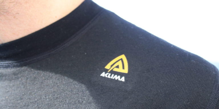Outdoor-Bekleidung von Aclima aus Merinowolle oder Merinowolle-Anteil.