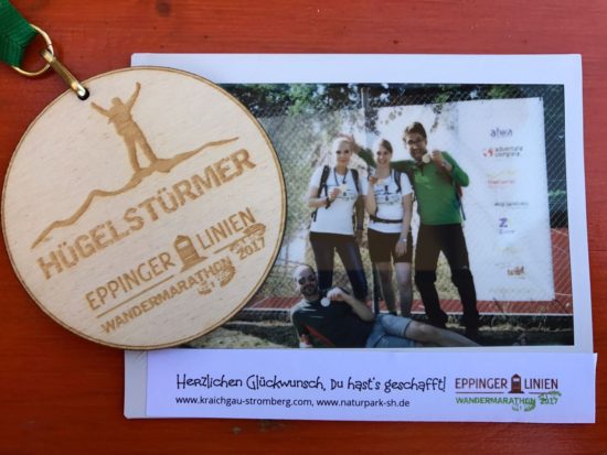 Wandermarathon auf dem Eppinger-Linien-Weg im Kraichgau-Stromberg
