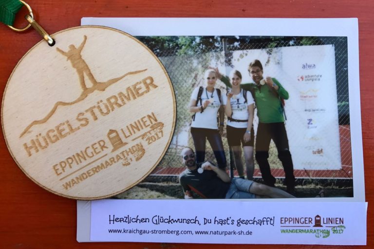 Wandermarathon auf dem Eppinger-Linien-Weg im Kraichgau-Stromberg
